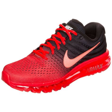 nike air max 2017 laufschuhe herren rot schwarz|nike air max sneakers 2017.